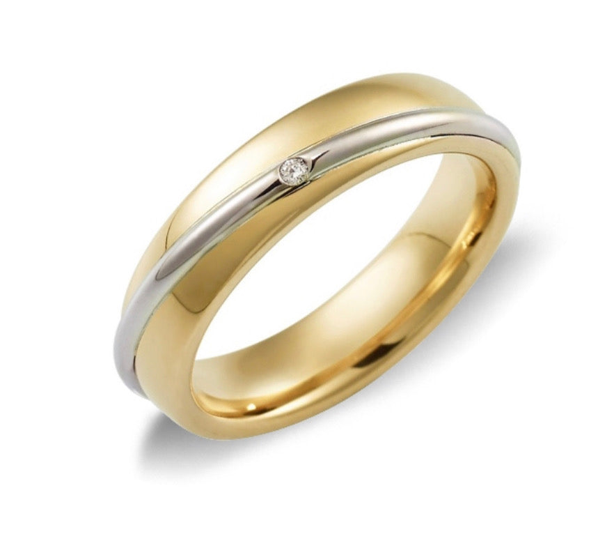 FEDE ORO 18 CARATI PER 25 ANNI DI MATRIMONIO