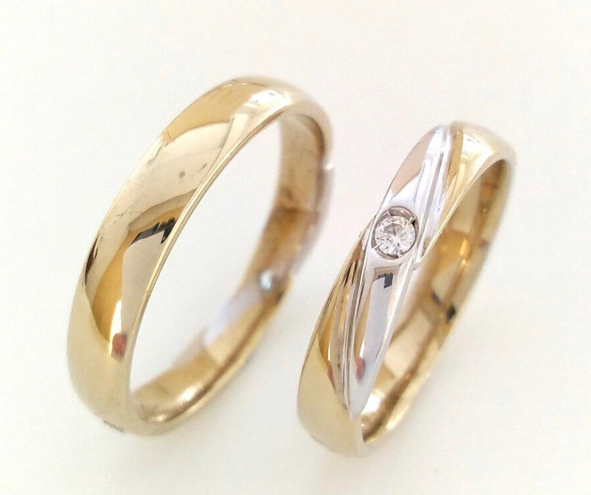 FEDE ORO 18 CARATI PER 25 ANNI DI MATRIMONIO