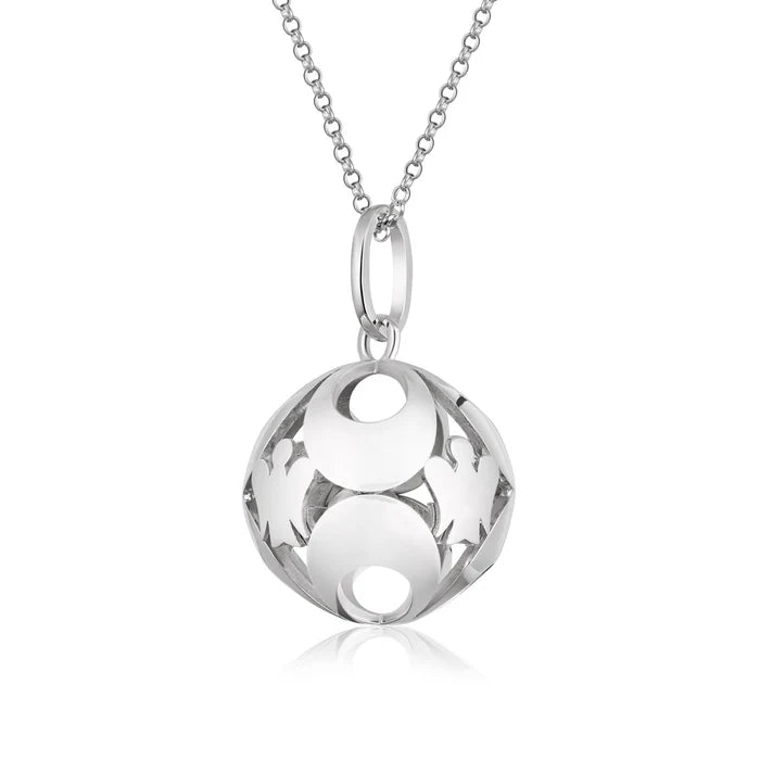 Collana Chiama Angeli in argento con Mezzelune Roberto Giannotti - SFA163