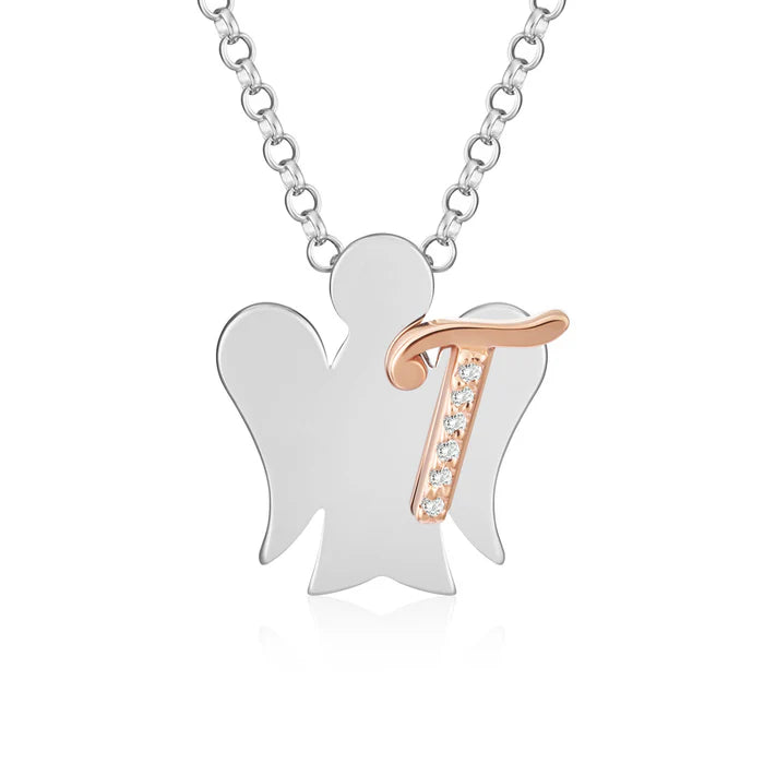 Collana in argento con lettera T Roberto Giannotti - GIA500T