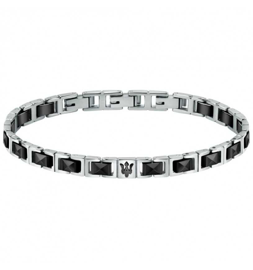 Bracciale uomo in acciaio Maserati - JM420ATI07