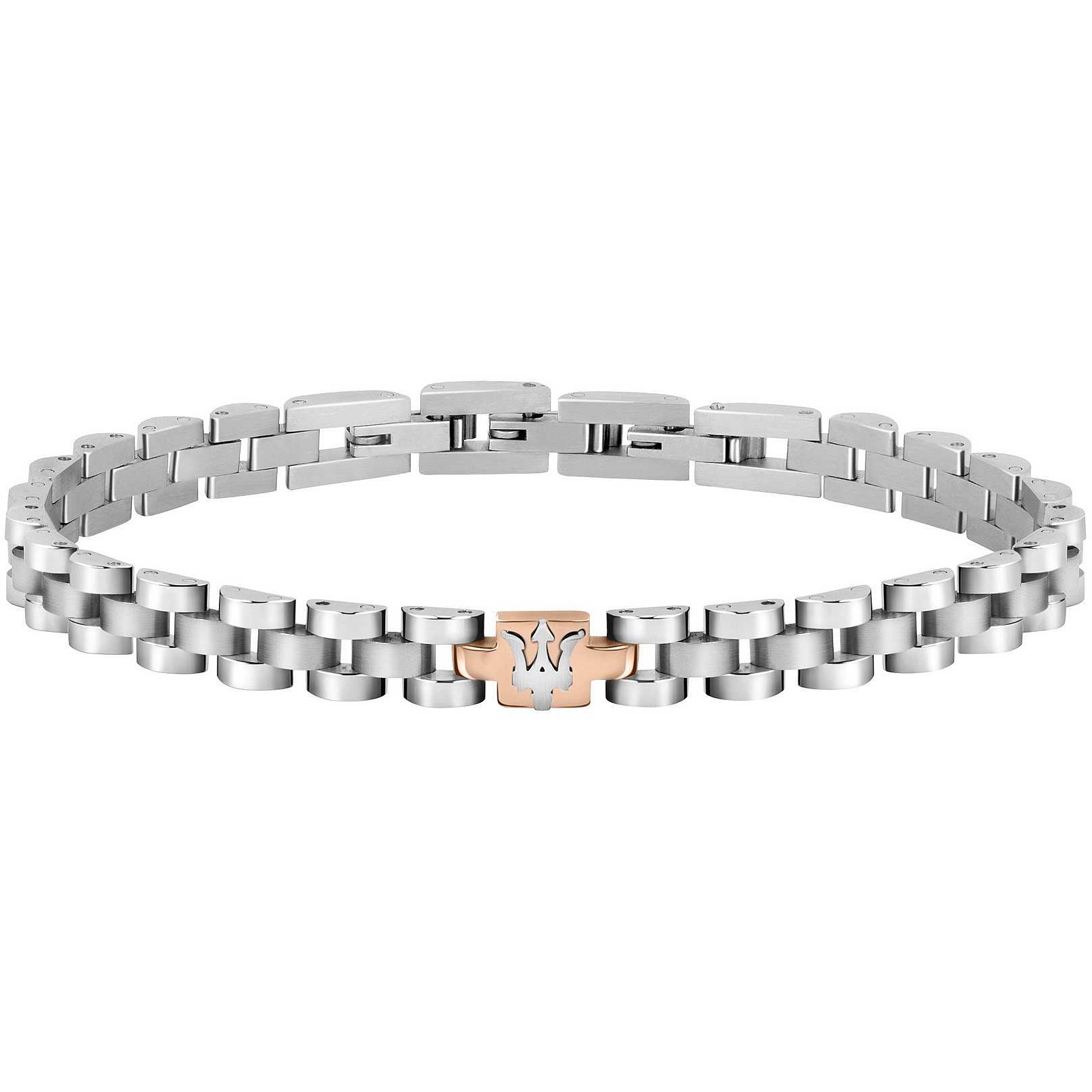 Bracciale uomo in acciaio Maserati - JM219AQH17