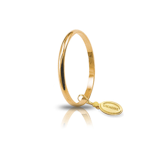 Fede Francesina Unoaerre in oro giallo - 015AFN0040000