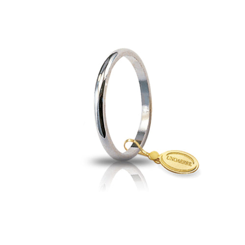 Fede Francesina Unoaerre in oro bianco - 015AFN0040000