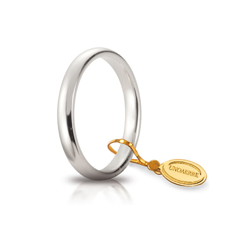 Fede Comoda Unoaerre mm.3,0 in oro bianco - 030AFC0010000