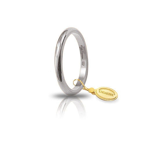 Fede Francesina Unoaerre in oro bianco - 030AFN0040000