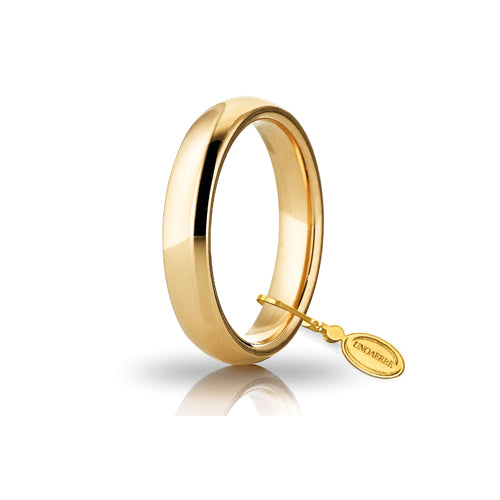 Fede Comoda Unoaerre mm.4,0 in oro giallo -  040AFC0010000