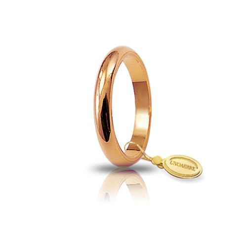 Fede Francesina Unoaerre in oro rosa - 040AFN0040000