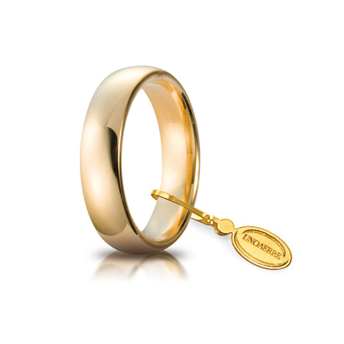 Fede Comoda Unoaerre mm.5,0 in oro giallo - 050AFC0010000