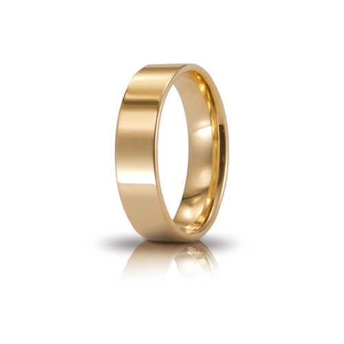 Fede Cerchi di Luce Unoaerre mm.5.0 in oro giallo - 050AFC1110000