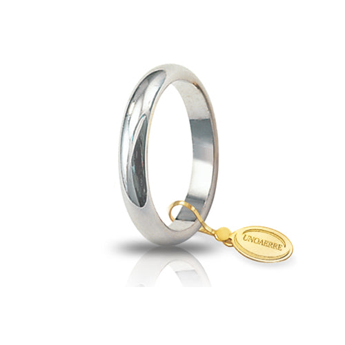 Fede Classica Unoaerre gr.5 in oro bianco - 050AFN0010000
