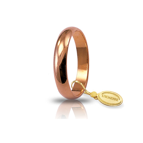 Fede Classica Unoaerre gr.5 in oro rosa - 050AFN0010000