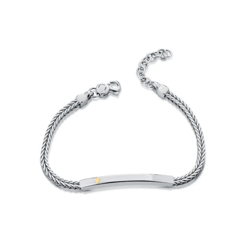 Bracciale piastrina uomo in argento Roberto Giannotti - MAN46
