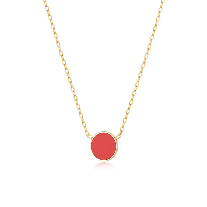 Collana donna in oro con Corallo Roberto Giannotti - PZ687