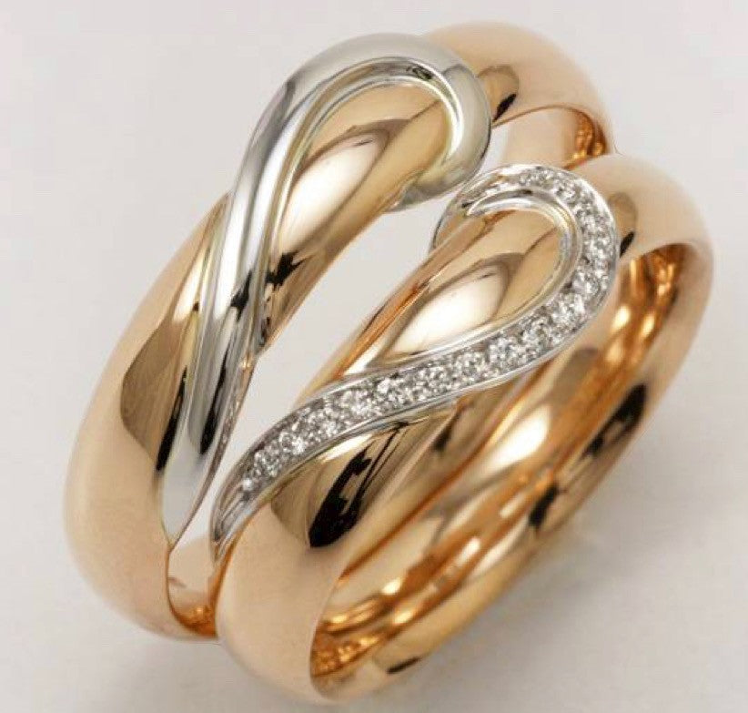 FEDE ORO 18 CARATI PER 25 ANNI DI MATRIMONIO