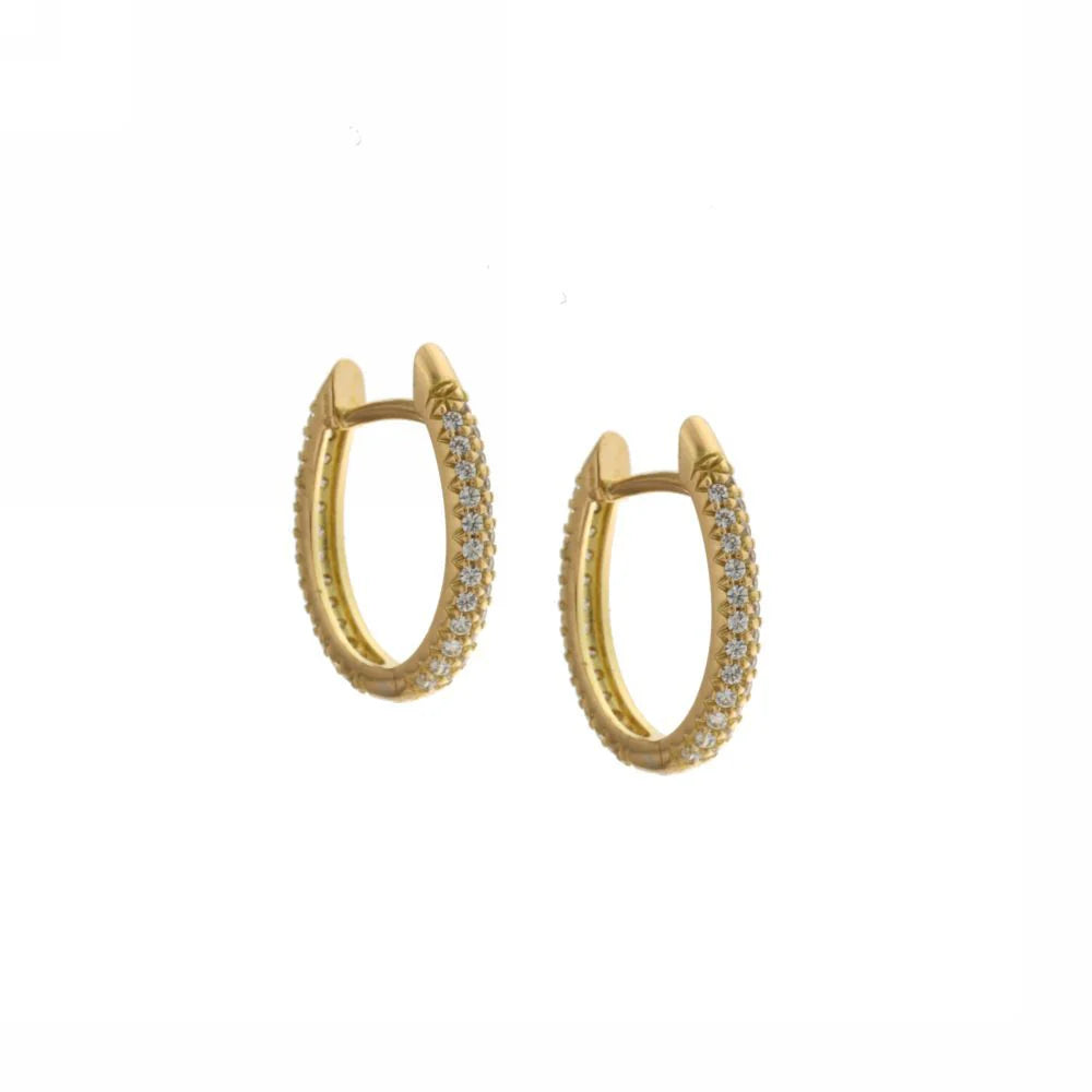 ORECCHINI UNISEX IN ORO 18 CARATI