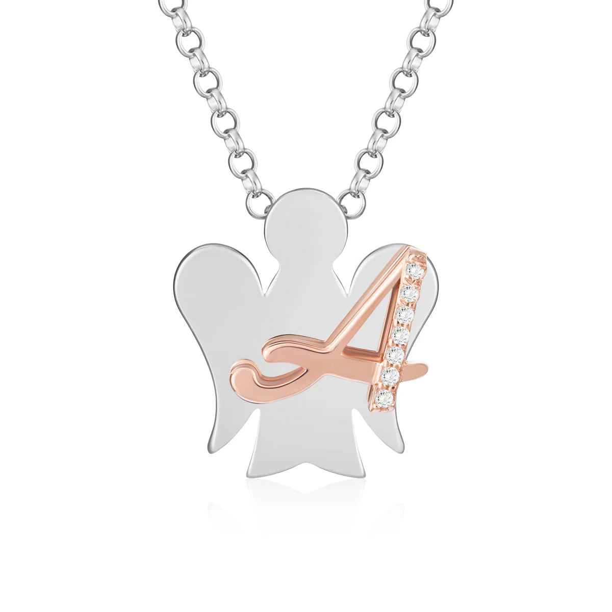 Collana in argento con lettera A Roberto Giannotti - GIA500A