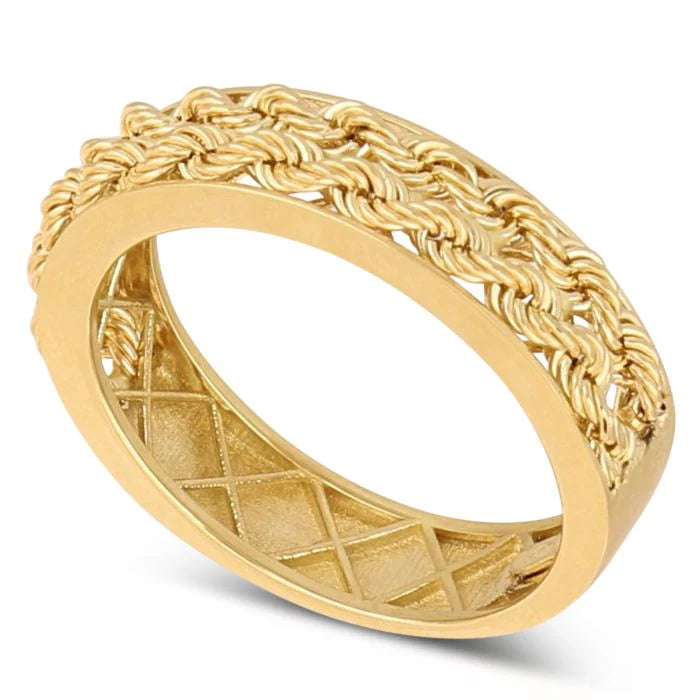 Anello Fune in Oro 18kt - 803321749441