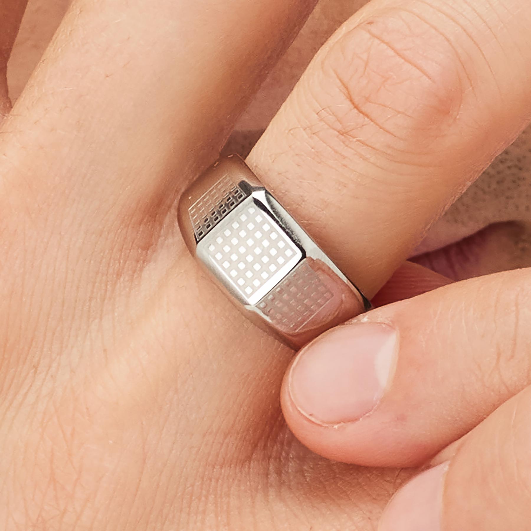 Anello Bullet in acciaio uomo Brosway - BUL68