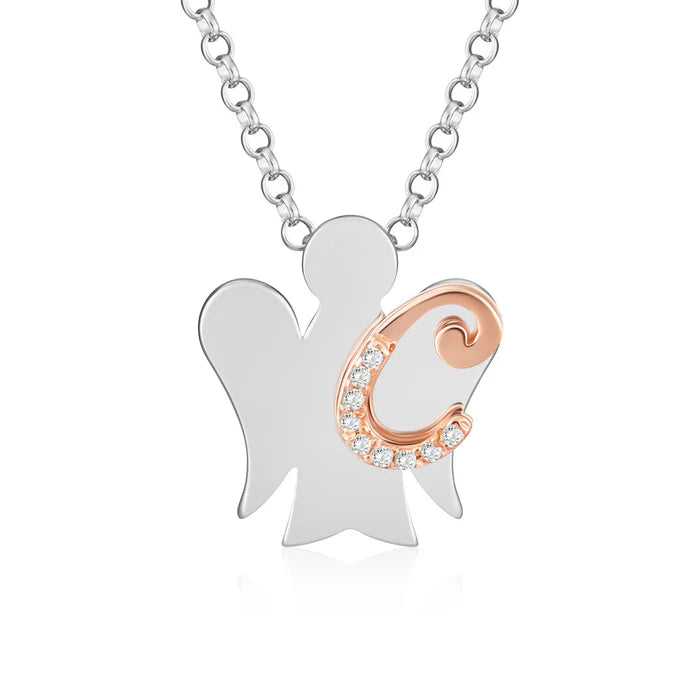 Collana in argento con lettera C Roberto Giannotti - GIA500C