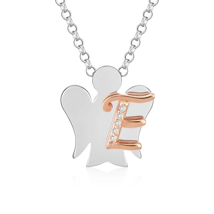 Collana in argento con lettera E Roberto Giannotti - GIA500E