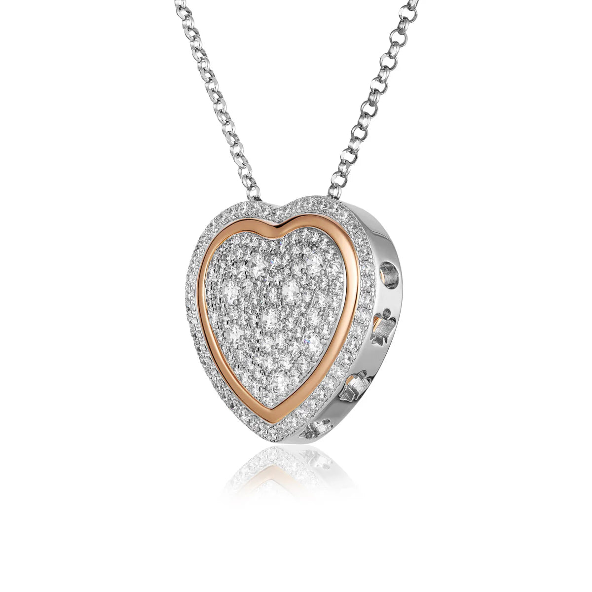 Collana trilogia d'amore in argento donna Roberto Giannotti - GIA448