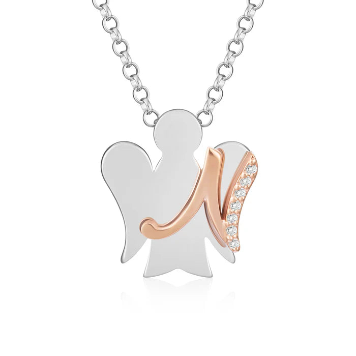 Collana in argento con lettera N Roberto Giannotti - GIA500N