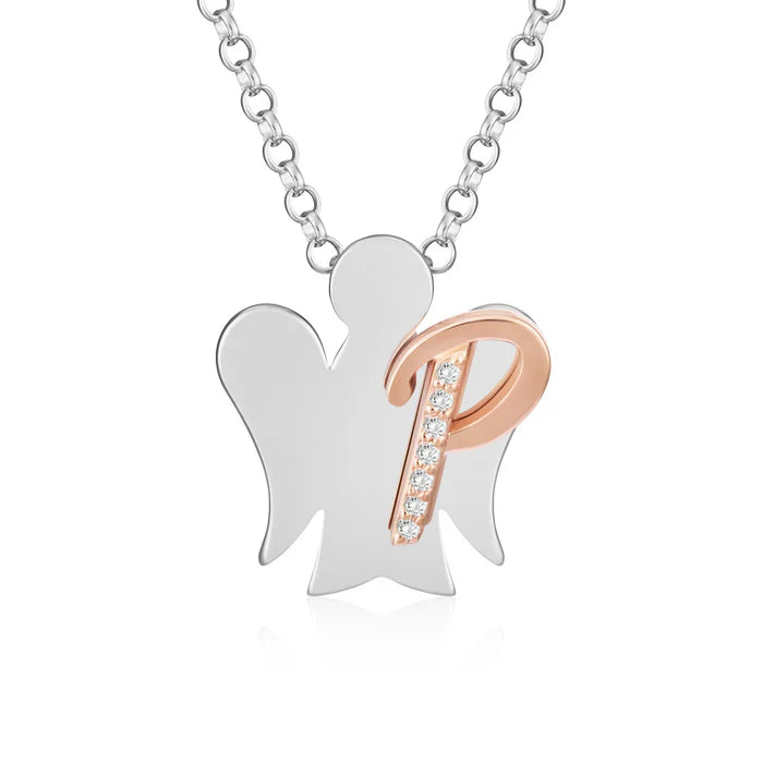 Collana in argento con lettera P Roberto Giannotti - GIA500P