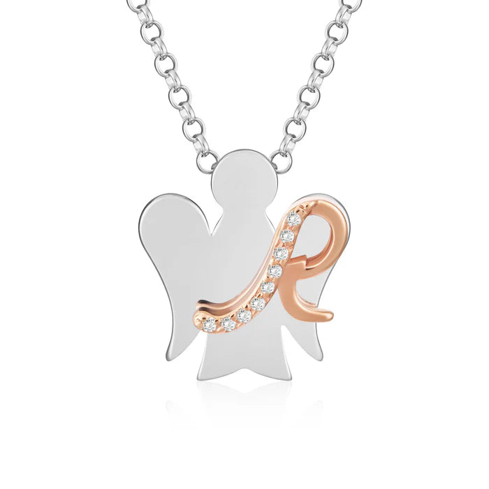 Collana in argento con lettera R Roberto Giannotti - GIA500R