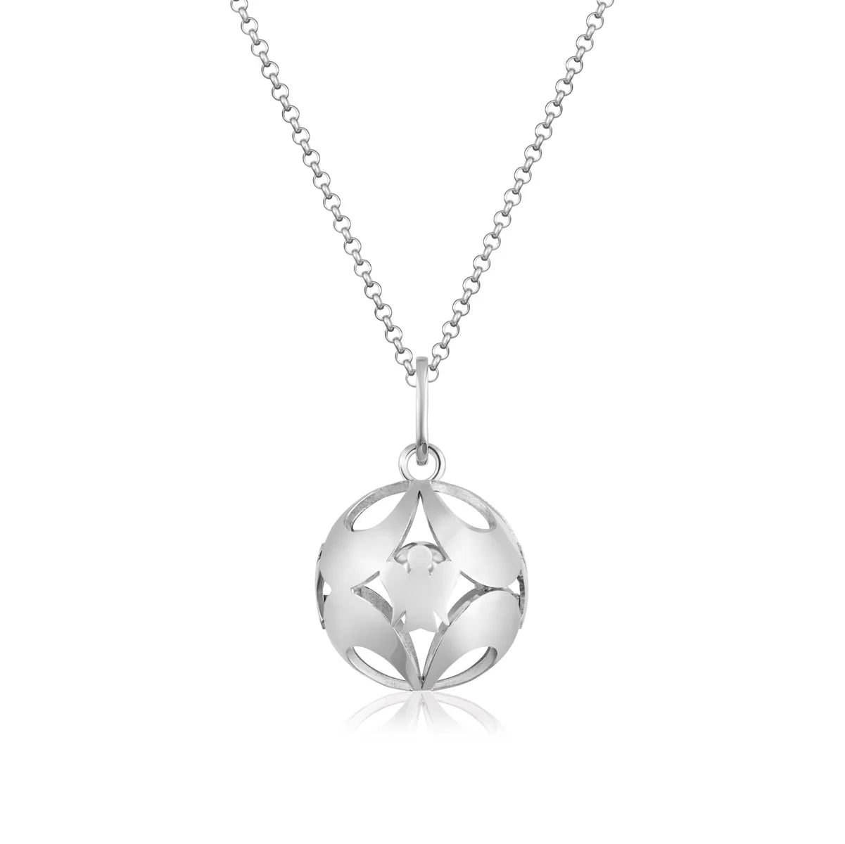 Collana Chiama Angeli in argento con Mezzelune Roberto Giannotti - SFA163