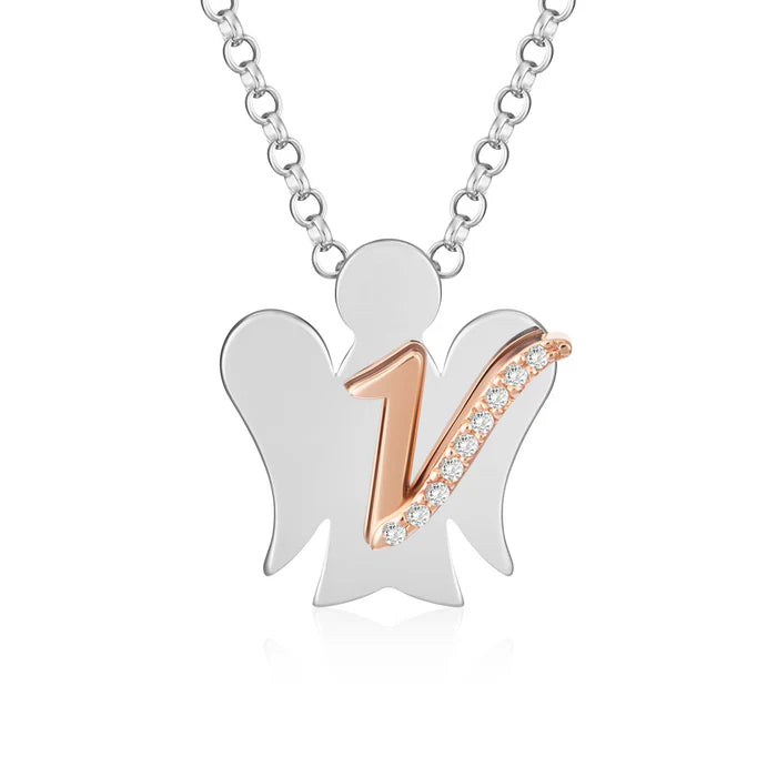 Collana in argento con lettera V Roberto Giannotti - GIA500V