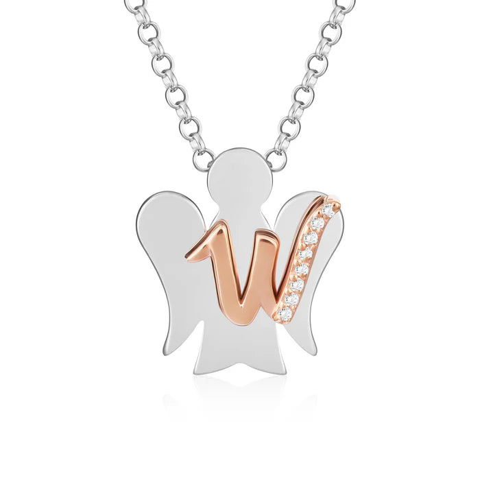 Collana in argento con lettera W Roberto Giannotti - GIA500W