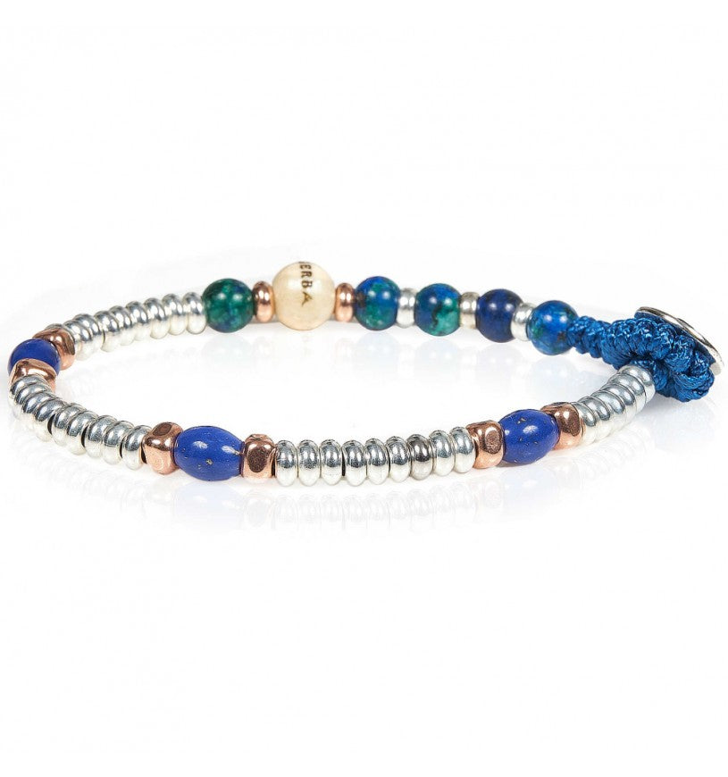 Bracciale uomo Gerba Mon Amour lapis afgano - MA16