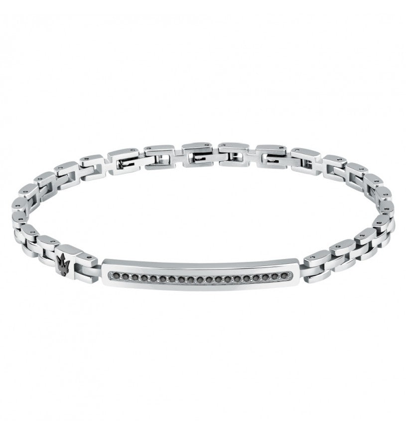 Bracciale uomo in acciaio Maserati - JM224AVD41