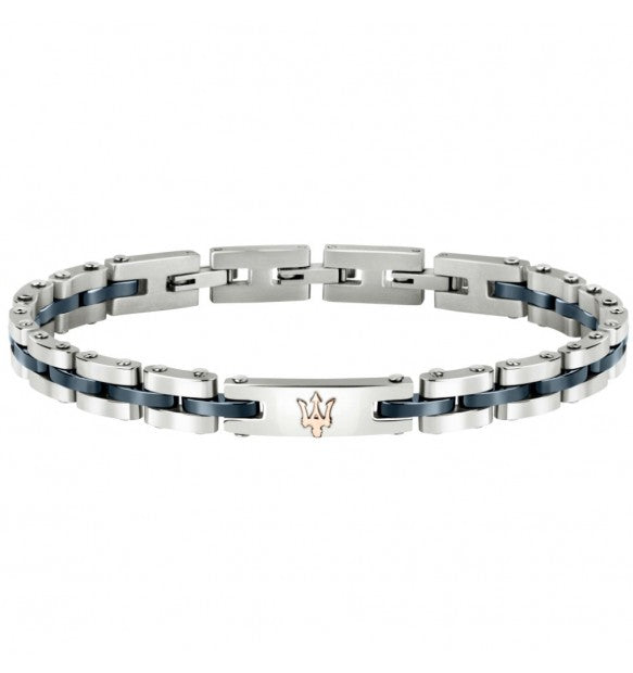 Bracciale uomo in acciaio Maserati  - JM220ASR08