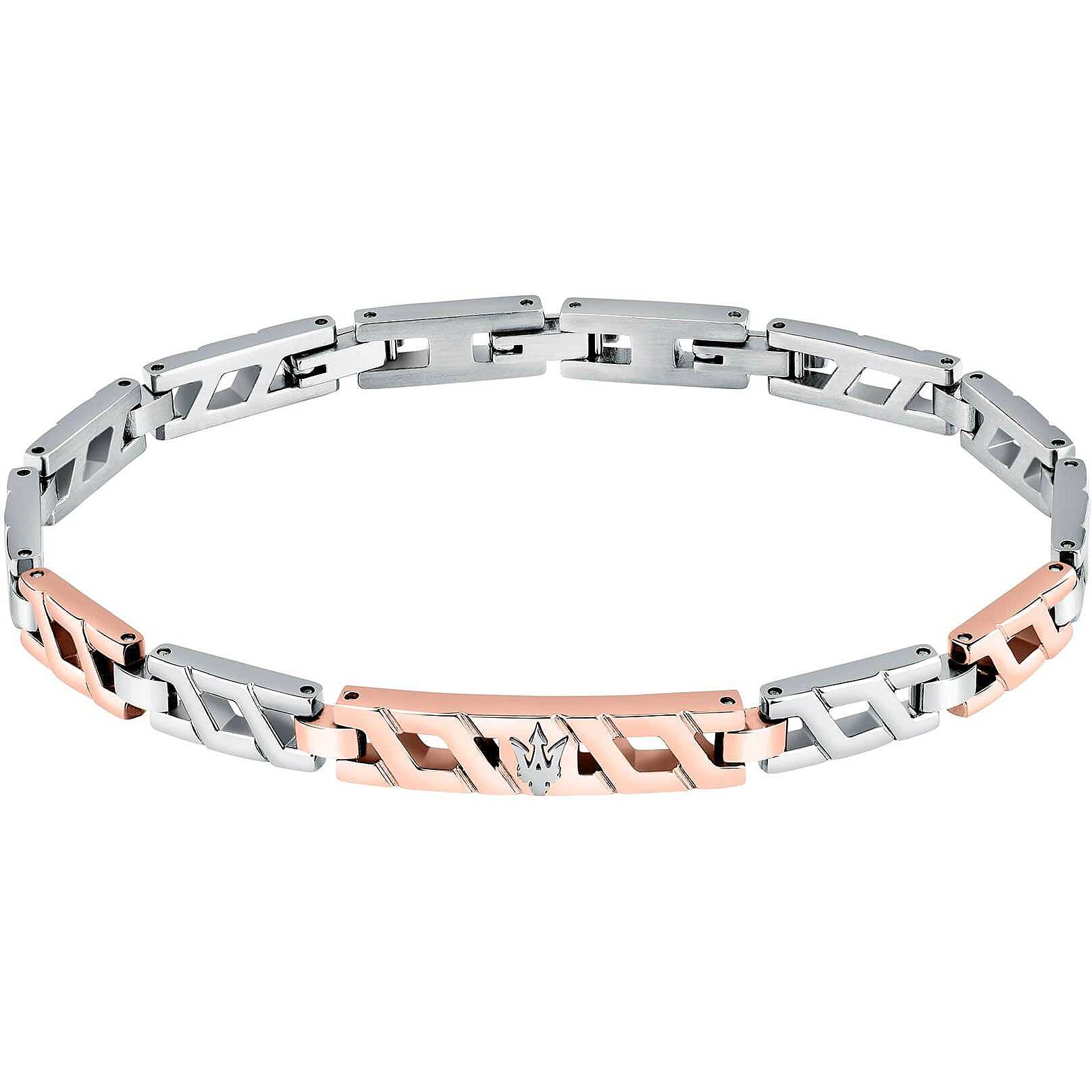Bracciale uomo in acciaio Maserati - JM124AVD37