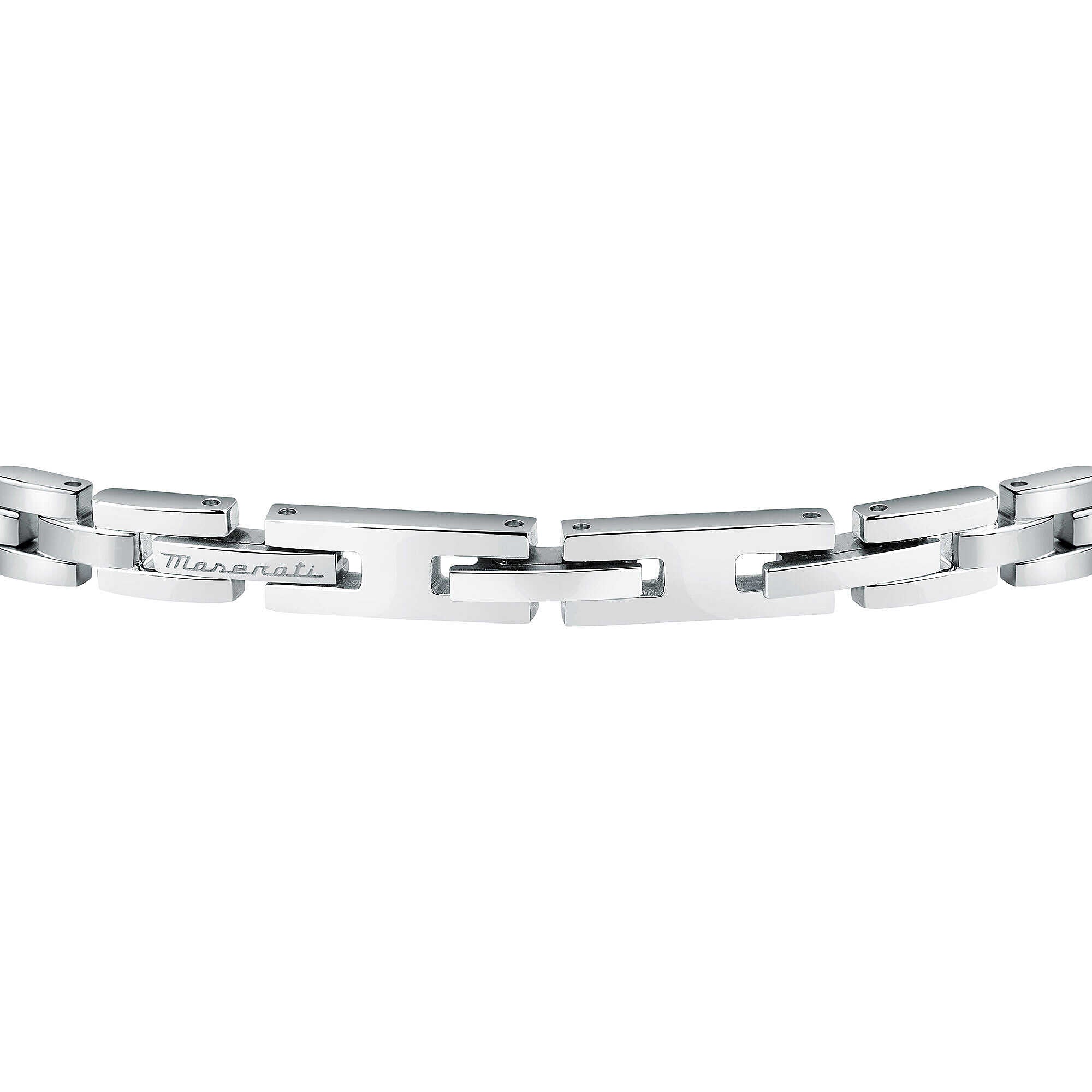 Bracciale uomo in acciaio Maserati - JM324AVD55