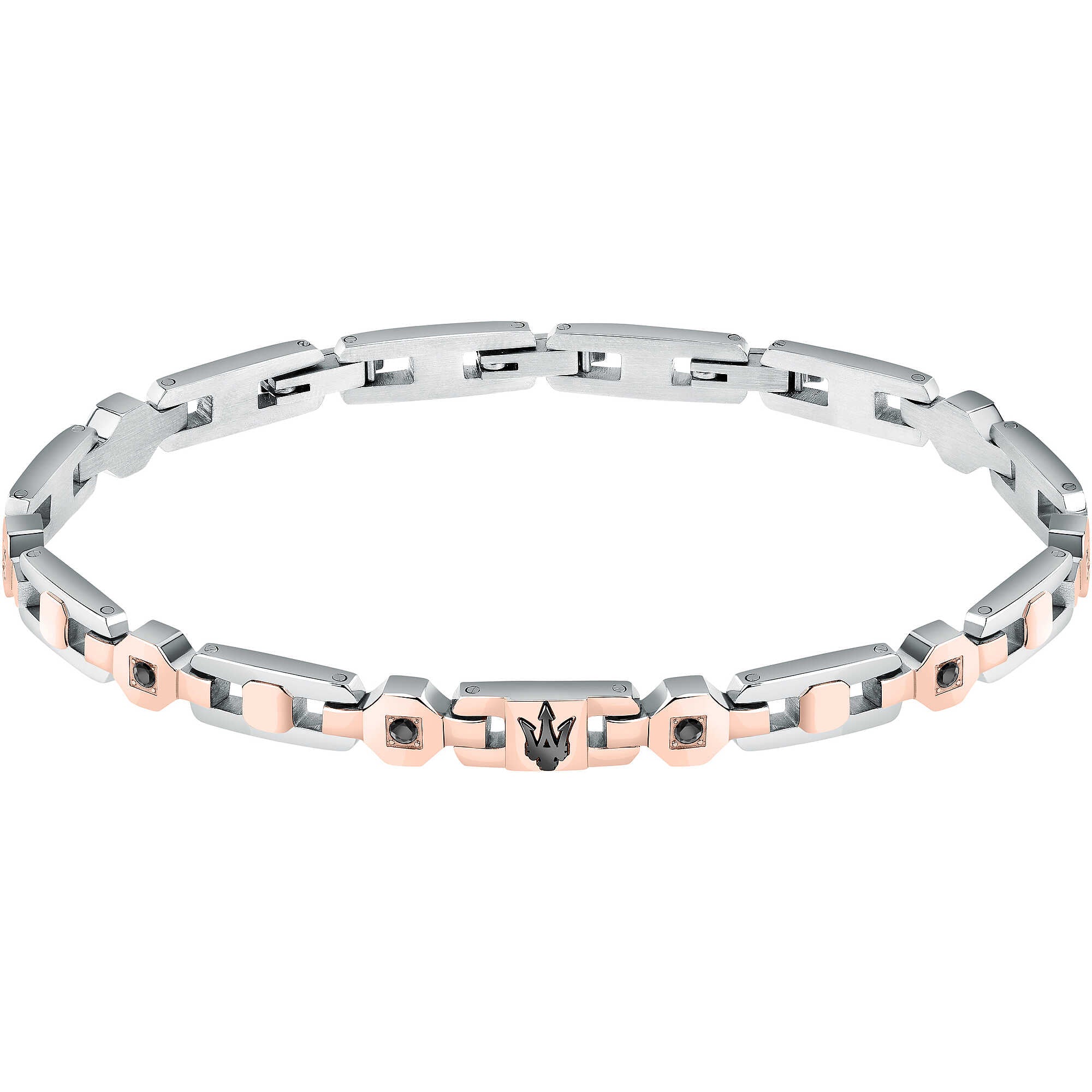 Bracciale uomo in acciaio Maserati - JM423AVD16