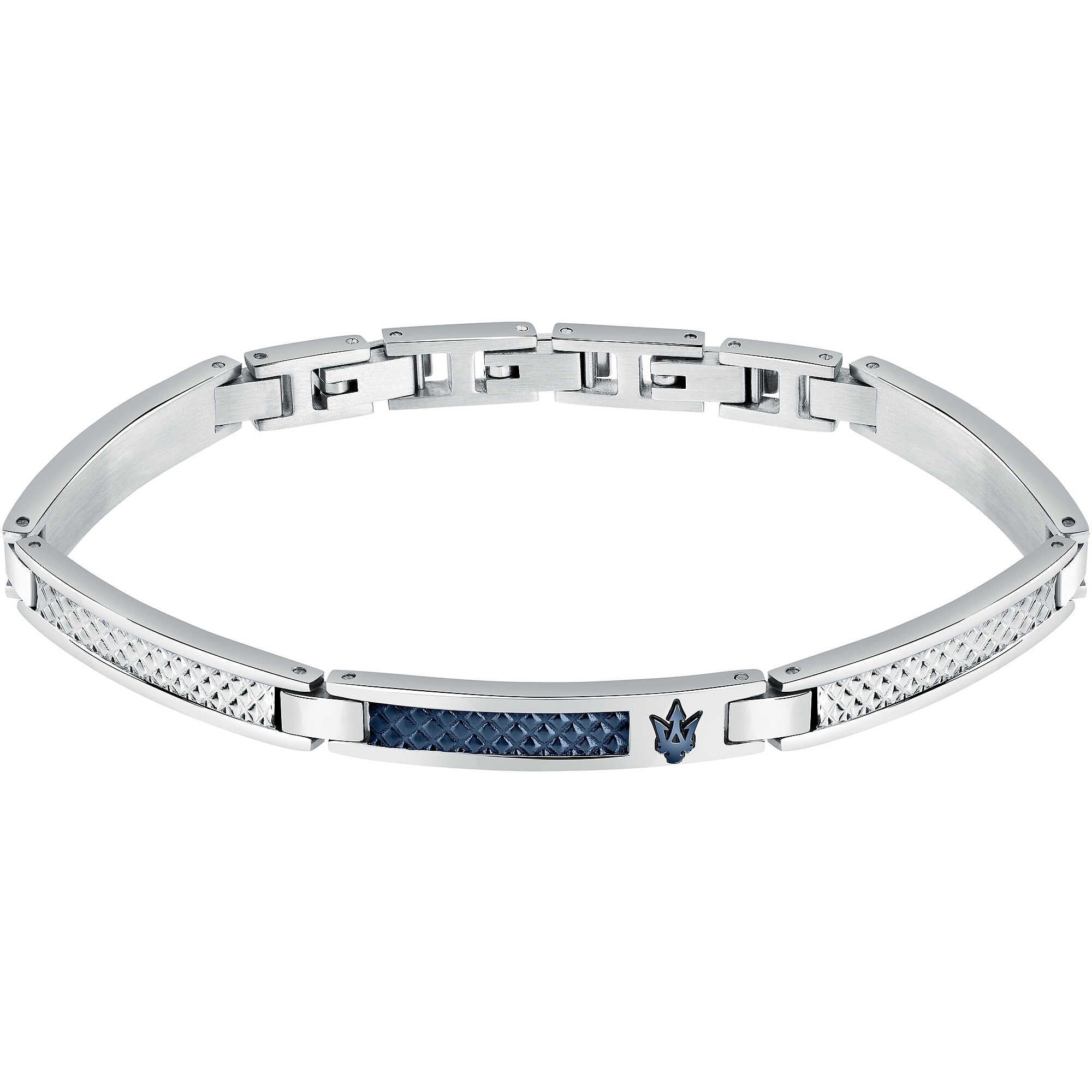 Bracciale uomo in acciaio Maserati - JM423AVD22