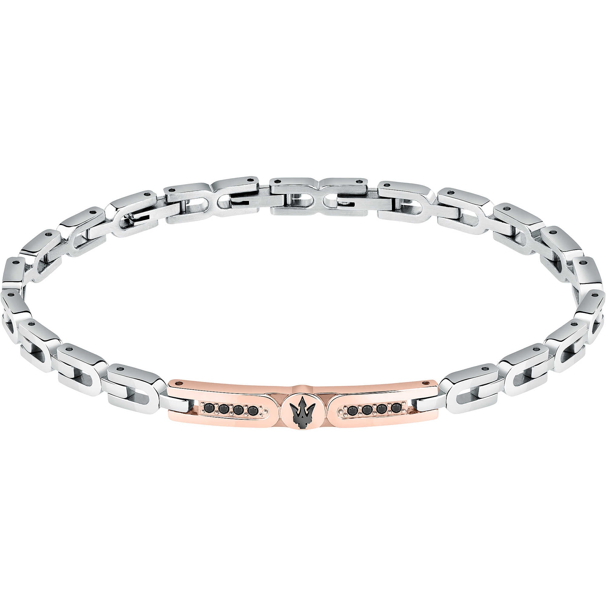 Bracciale uomo in acciaio Maserati - JM423AVD26