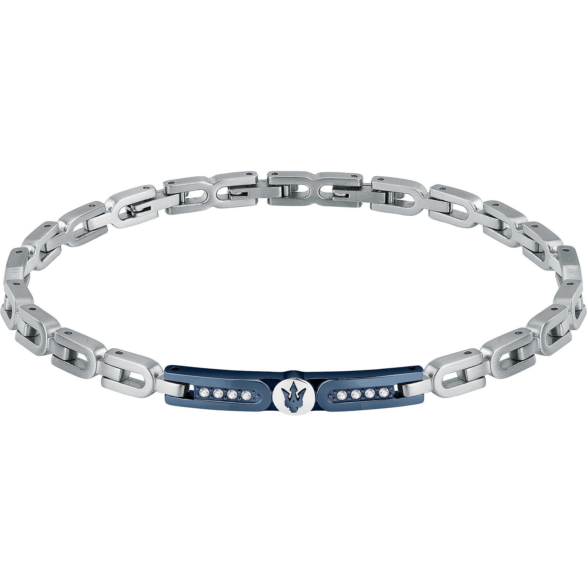 Bracciale uomo in acciaio Maserati - JM423AVD27