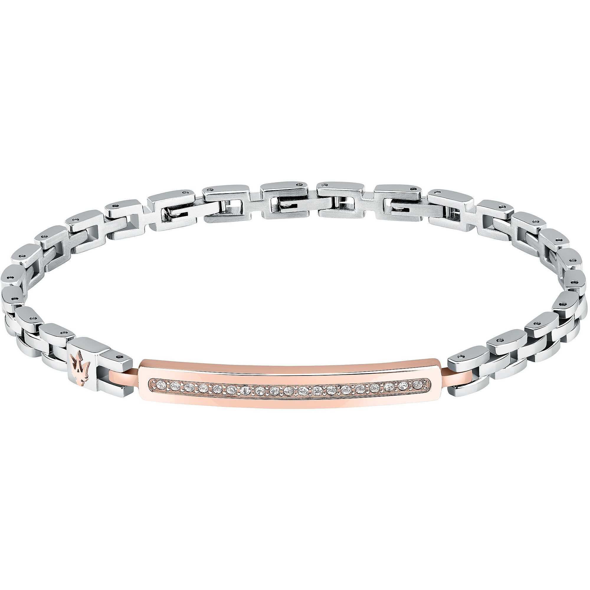 Bracciale uomo in acciaio Maserati - JM424AVD59