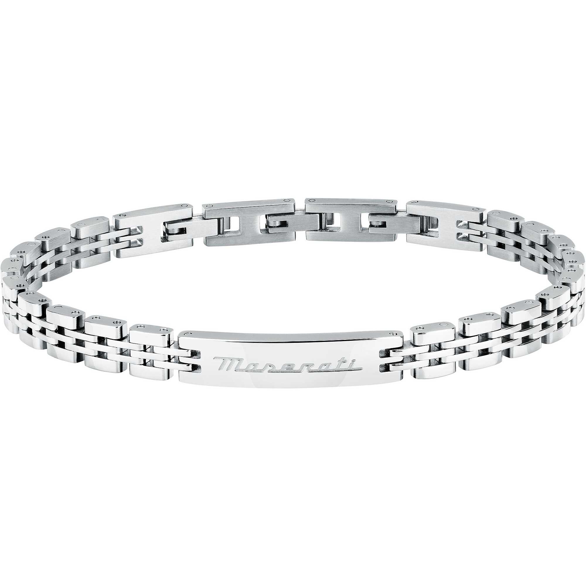 Bracciale uomo in acciaio Maserati - JM424AVD65