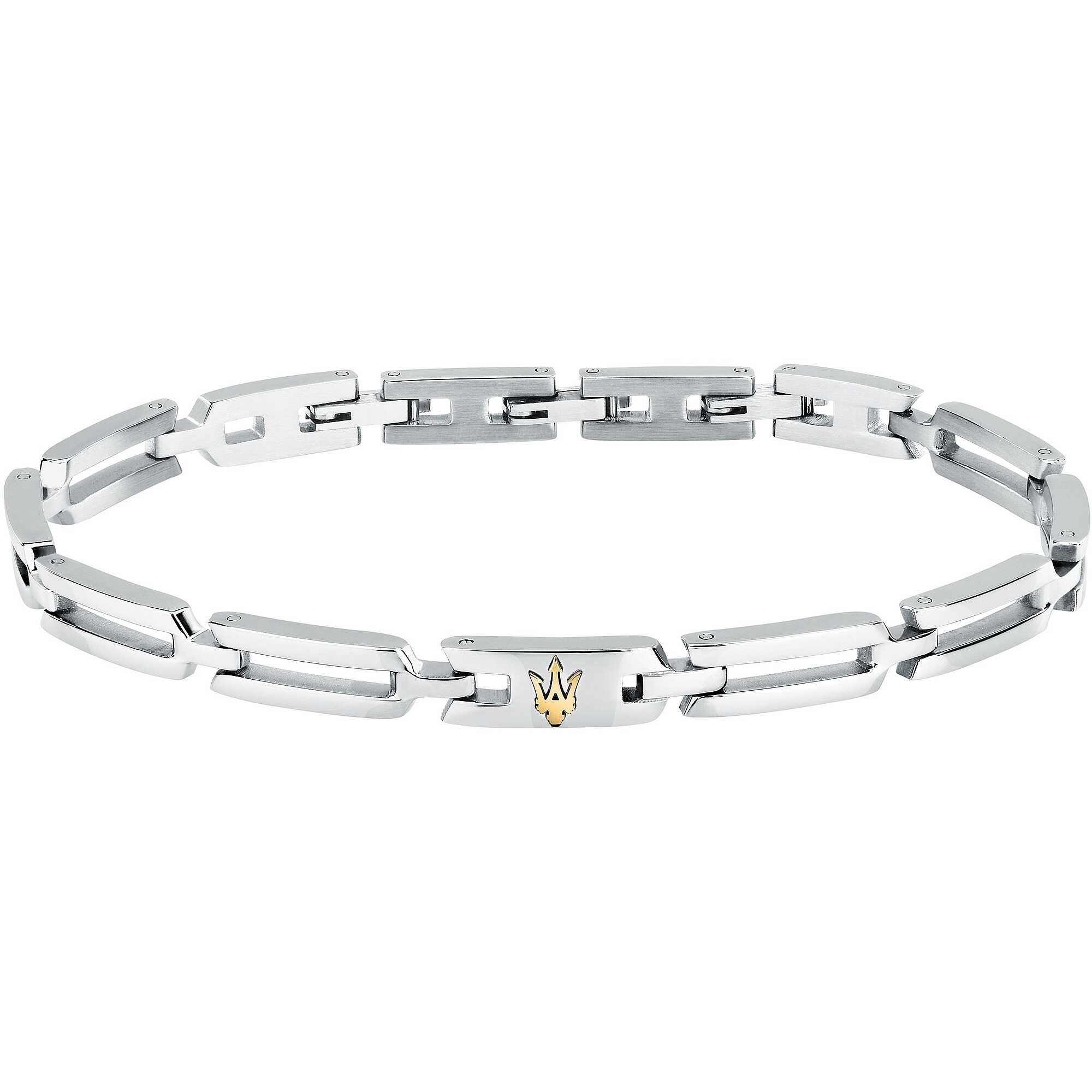 Bracciale uomo in acciaio Maserati - JM424AVD74