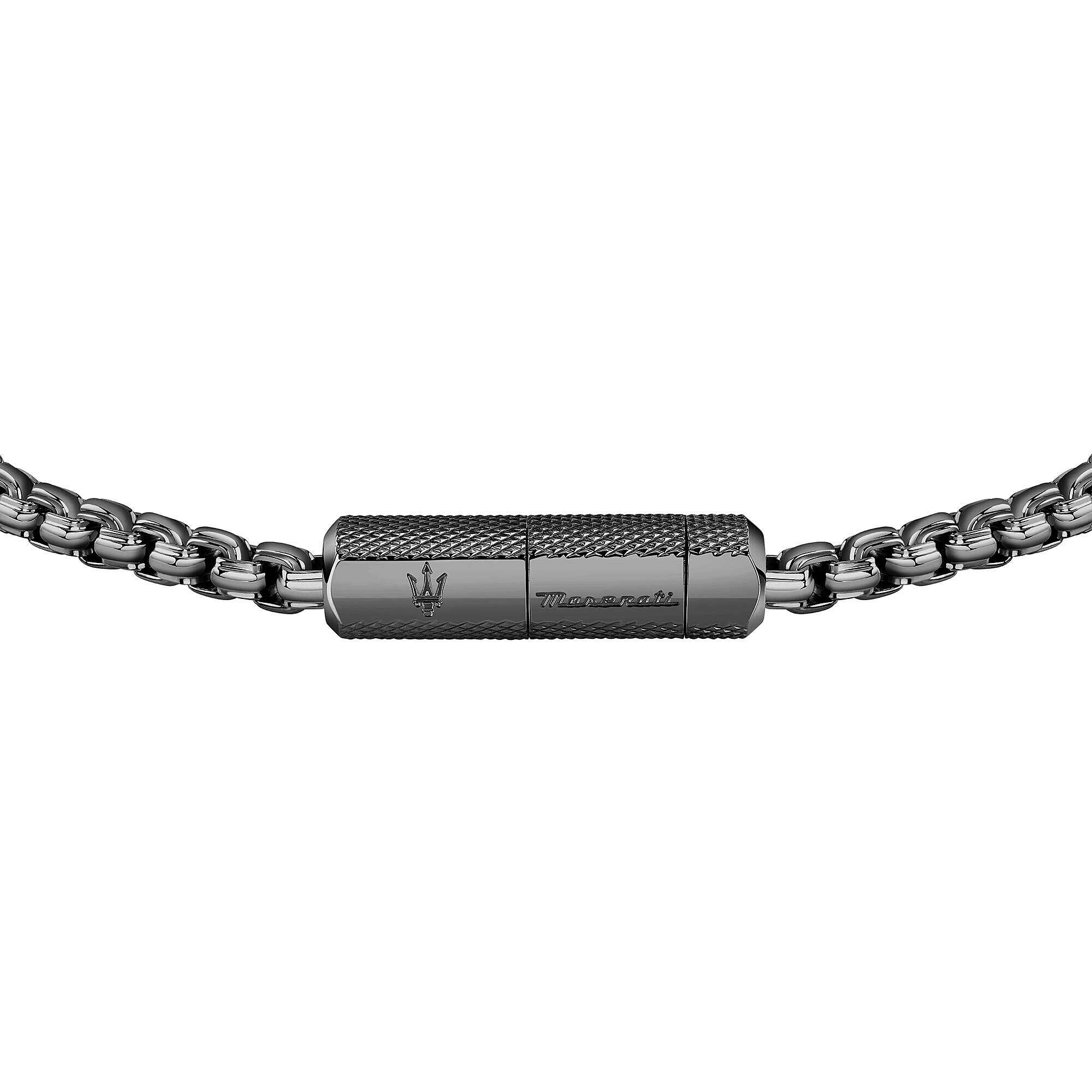 Bracciale uomo in acciaio Maserati - JM223ATK23
