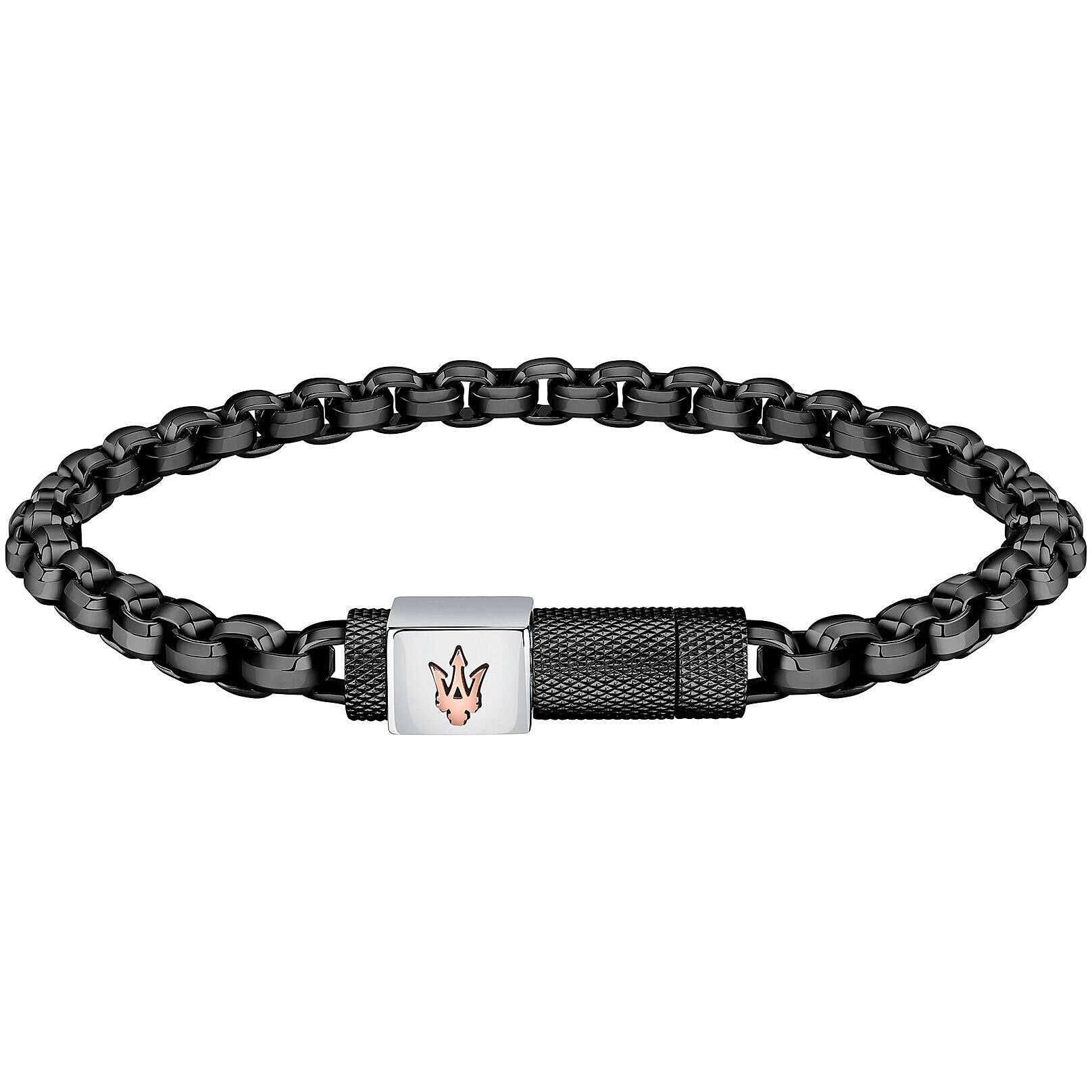 Bracciale uomo in acciaio Maserati - JM223ATK26