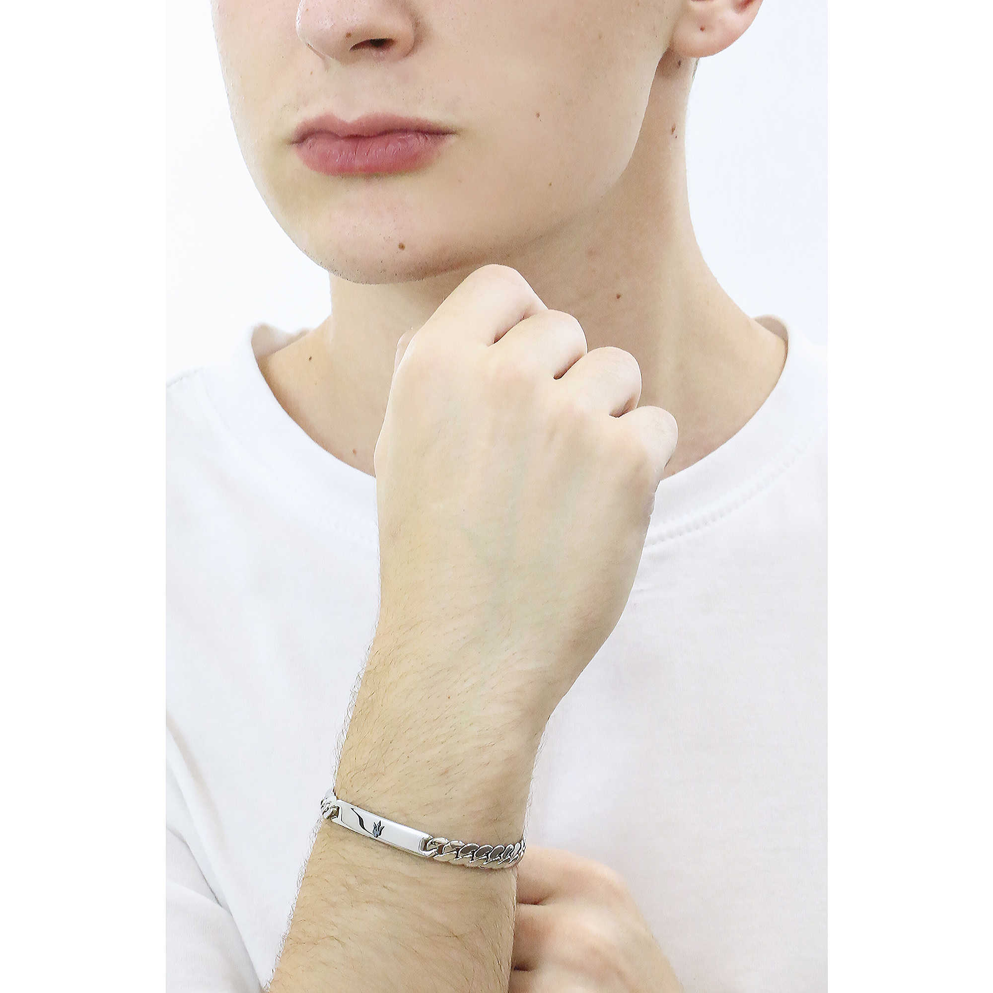 Bracciale uomo in acciaio Maserati  - JM222AVD05
