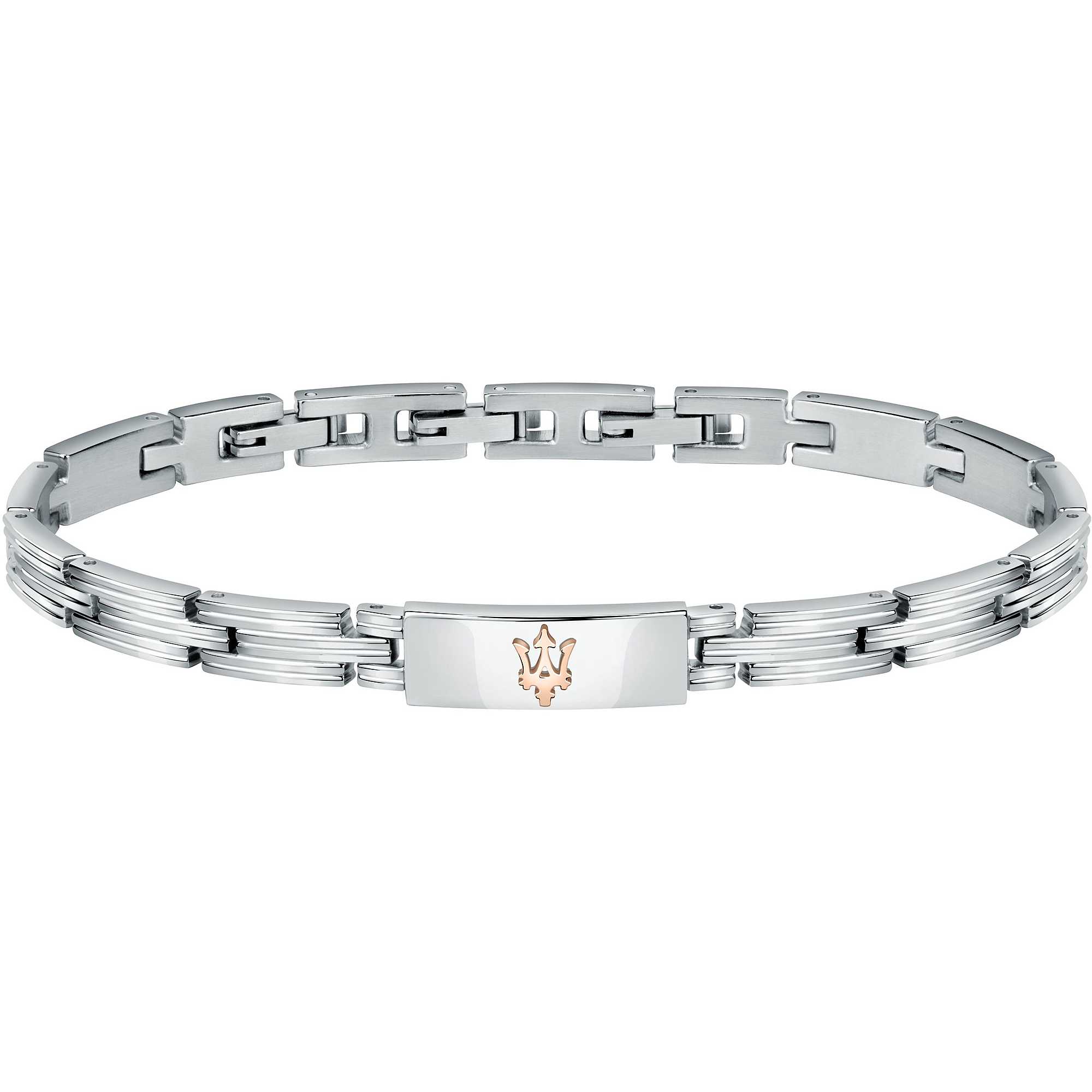 Bracciale uomo in acciaio Maserati - JM121ATK12