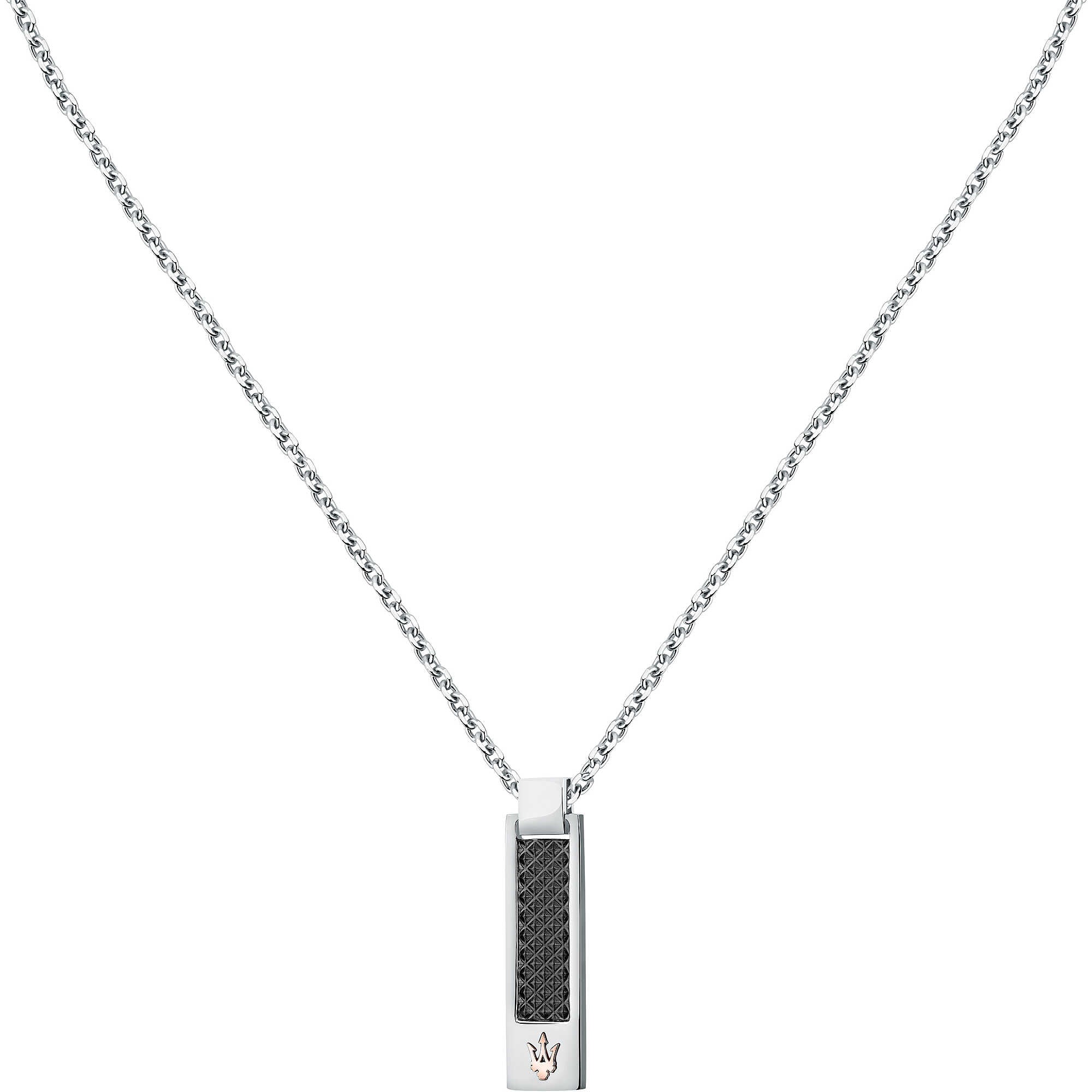 Collana uomo in acciaio Maserati - JM423AVD19