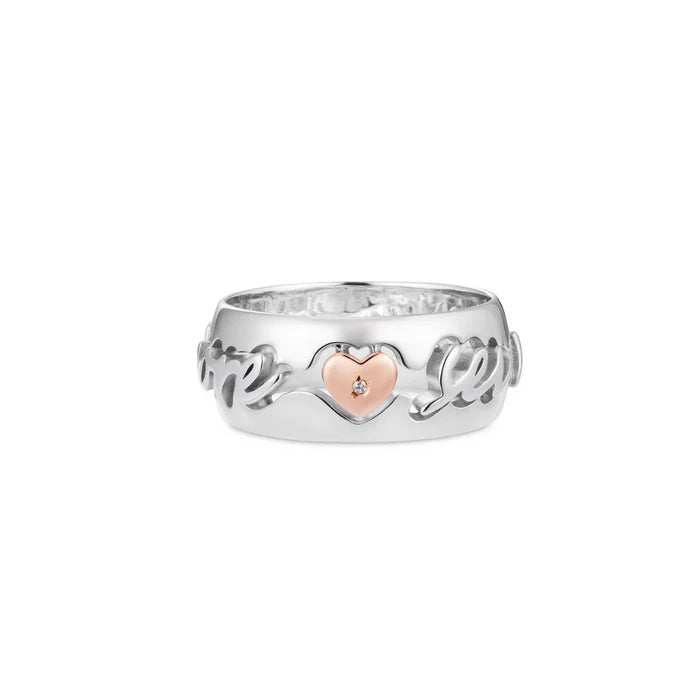 Anello in argento "Sei nel mio cuore" Roberto Giannotti - SFA158